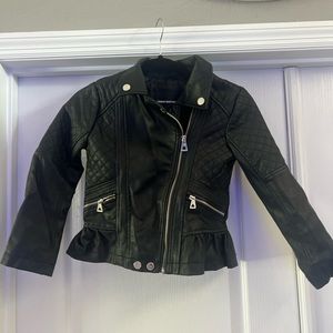 Girls urban outfitters faux leather jacket. Worn one time!